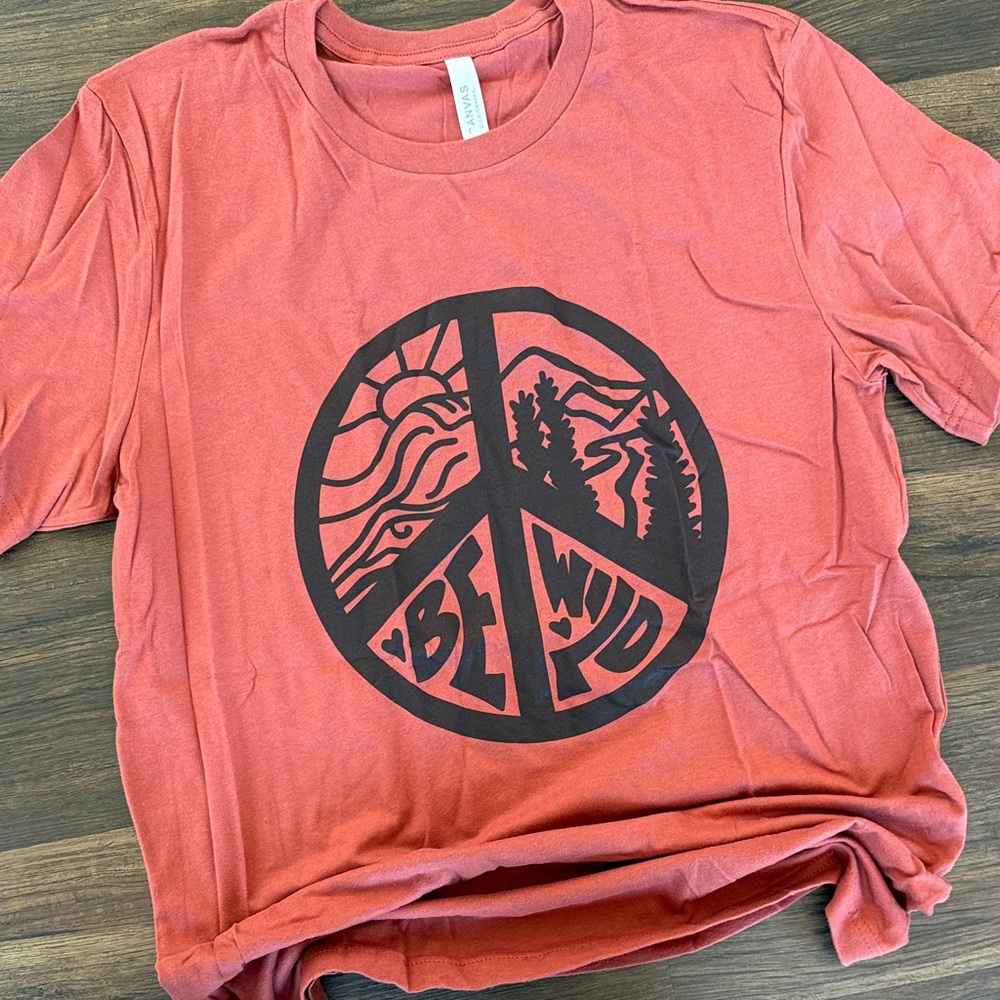 Bella Canvas Rust T-Shirt